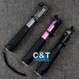 Selfie haftet Bluetooth-Zusatz, ausdehnbaren Selbst Polen Bluetooth, der Monopod schießt