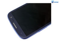 Weiße, schwarze, blaue ursprüngliche Samsungs-Galaxie s3 lcd + Analog-Digital wandler Schirmersatz