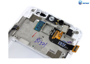Ursprüngliche LCD-Bildschirmersatz Versammlung für Weiß Fahrwerkes Optimus L80, schwarz