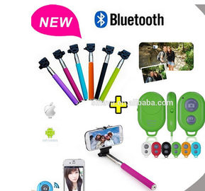 Fensterladen-Direktübertragung Selfie-Stock Monopod Bluetooth für iPhone/Android