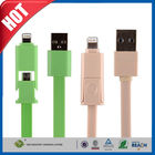 Samsung/Iphone-Handy USB-Kabel, 2 Mikrodaten-Aufladungskabel der synchronisierungs-In1