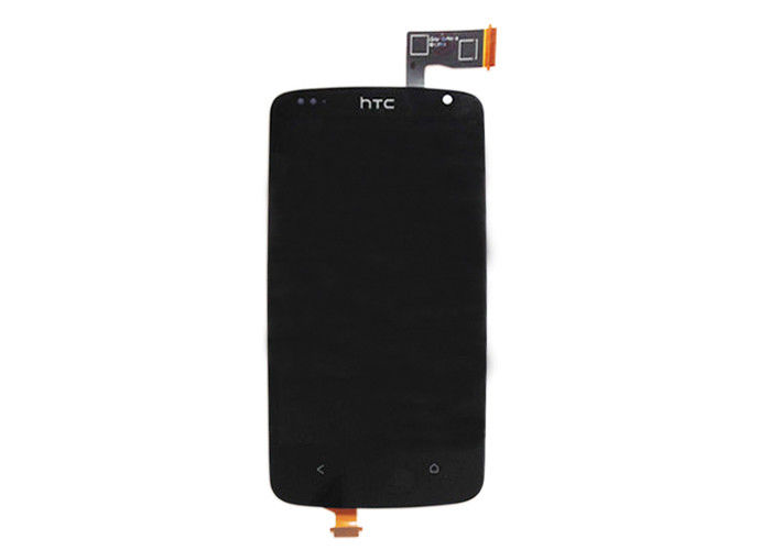 Weißer/LCD-Bildschirm-Ersatz des Schwarz-HTC mit Touch Screen Analog-Digital wandler für Wunsch 500
