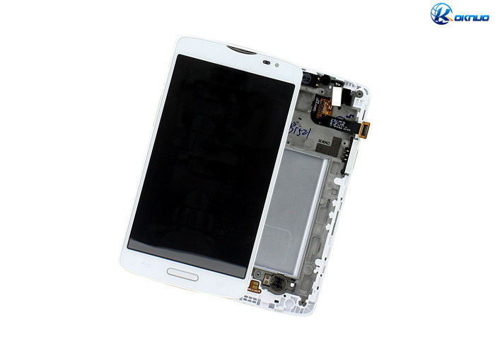 Ursprüngliche LCD-Bildschirmersatz Versammlung für Weiß Fahrwerkes Optimus L80, schwarz