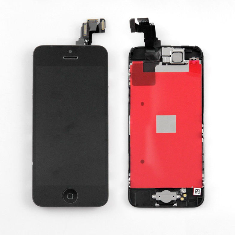 iphone 5C LCD-Bildschirm und Analog-Digital wandler Versammlung mit Hörmuschel, Ausgangsflexkabel kleine Teile