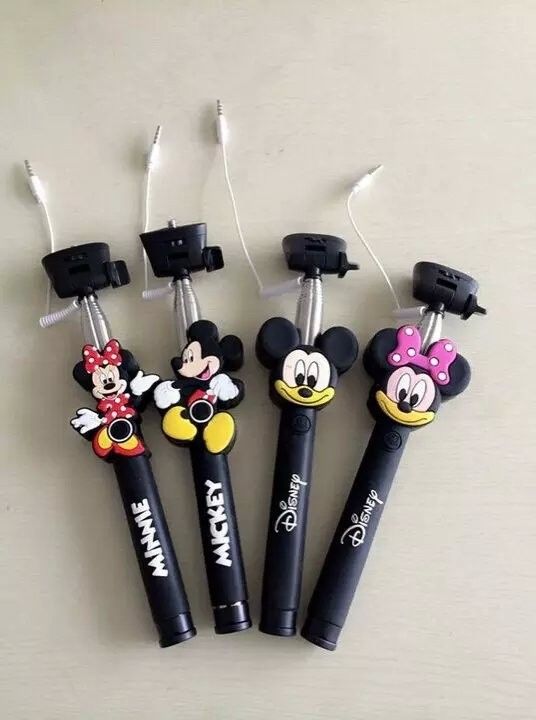 Bunter Karikatur Selfie-Stock, Karikatur Monopod für Handy, Karton monopod selfie Stock