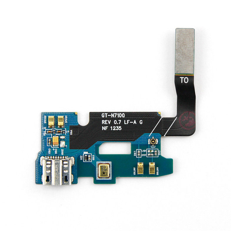 Samsungs-Ersatzteil-Dock-Verbindungsstück-Aufladungshafen-Flexkabel für Galaxie-Anmerkung 2