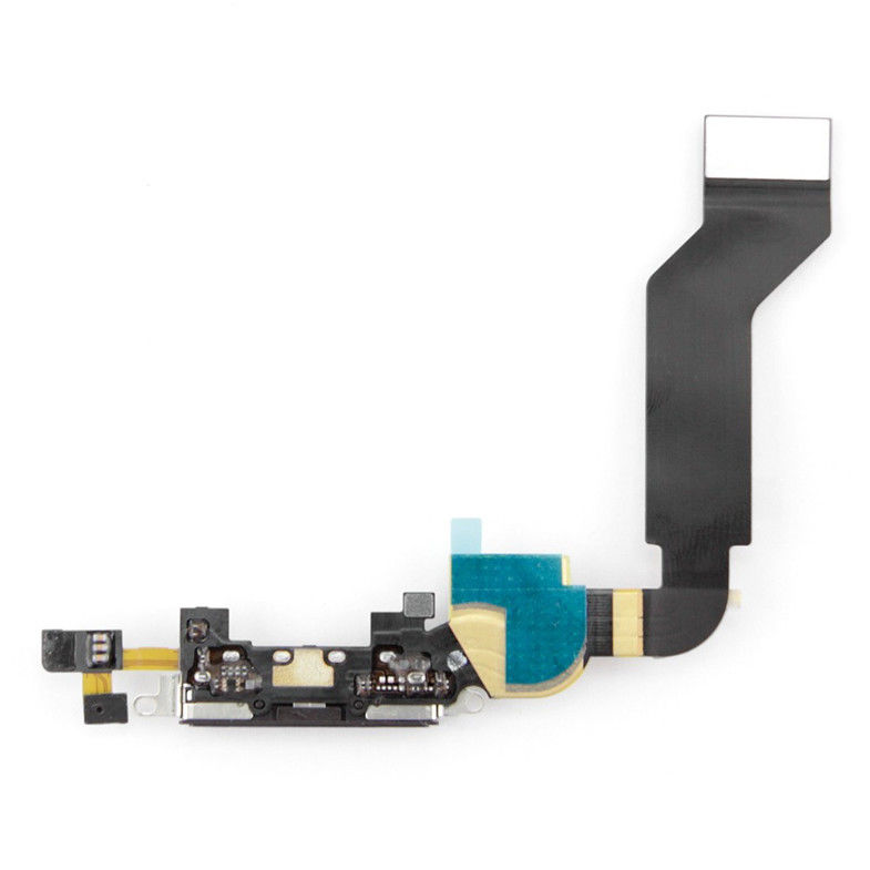 Dock-Verbindungsstück-Aufladungshafen-Flexkabel Stift des Schwarzen 30 für iPhone 4S Ersatzteile