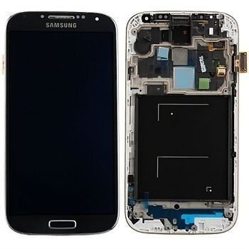 5 Zoll Samsungs-LCD-Bildschirm-mit Rahmen für S4 i9500 LCD mit Analog-Digital wandler Blau